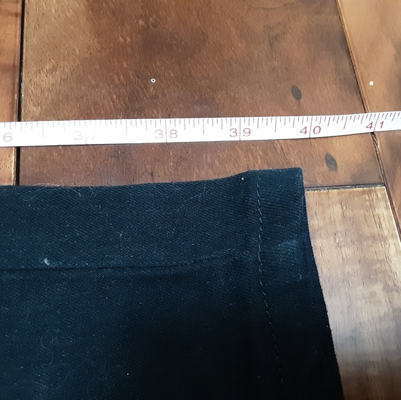 BLACK DESTRUCTED SKINNY JEANS 28 - Picture 6 of 7